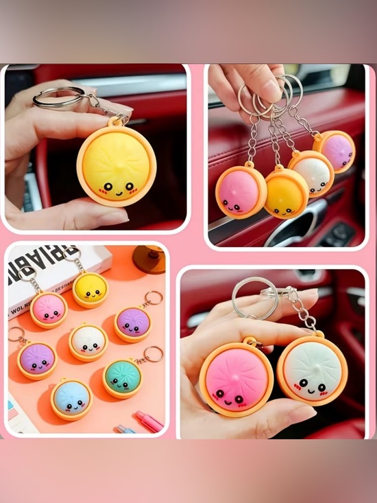Accessories - Squishy Dumpling Keychain/Bag charm 🆕